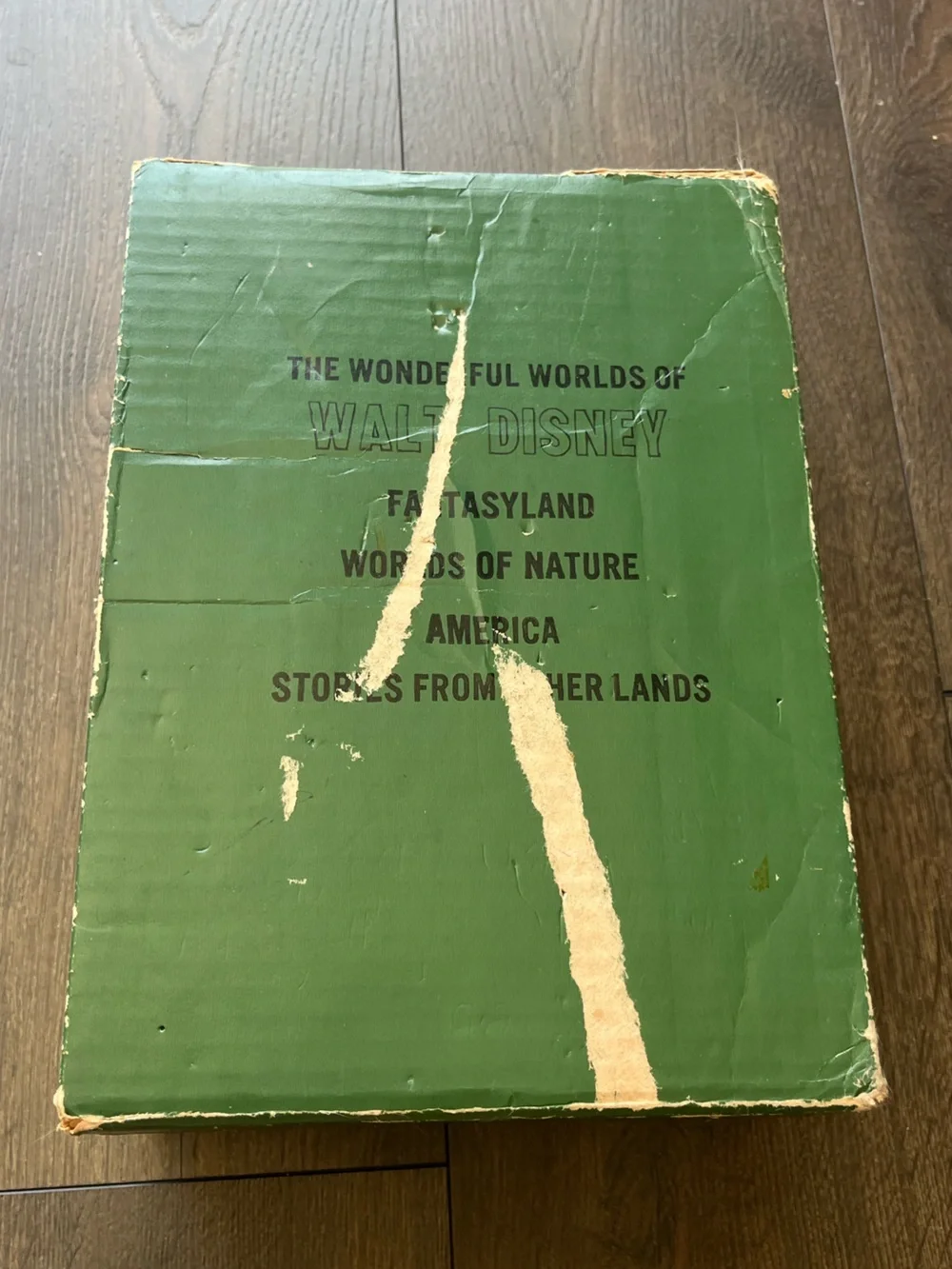 Vintage 1965 The Wonderful Worlds of Walt Disney Children's Book Set